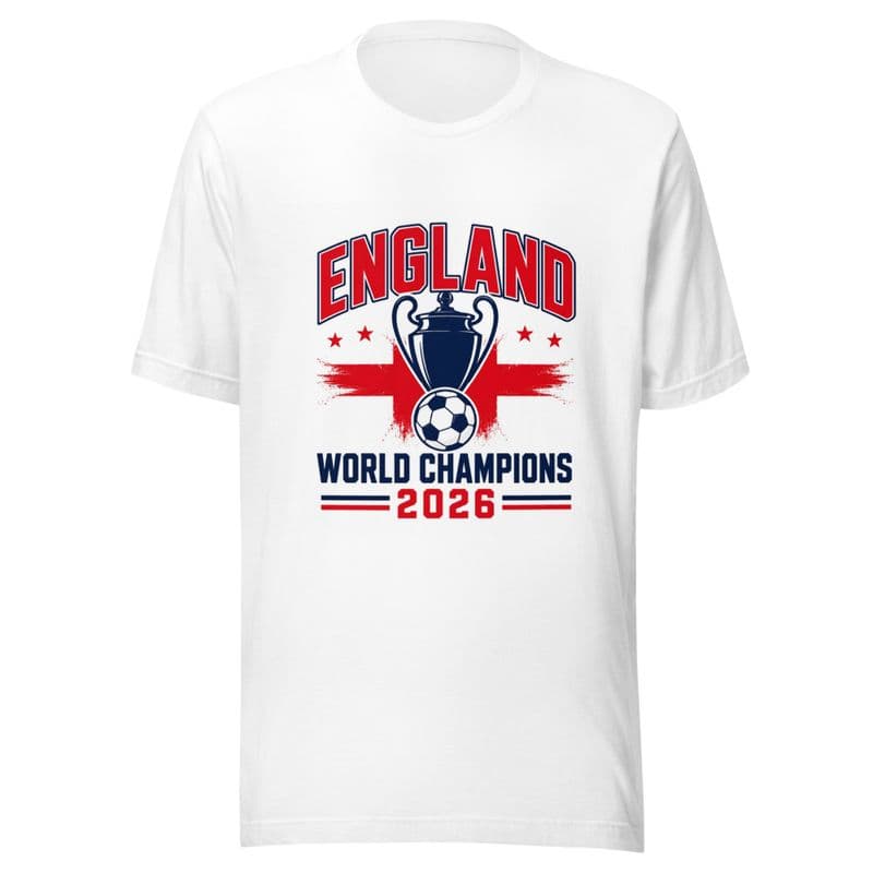 England World Champions 2026 Tee